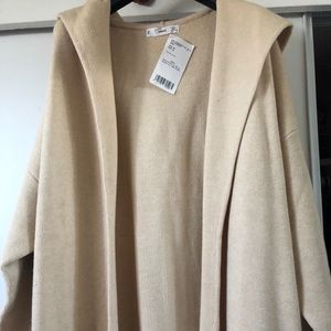 Mango hooded coat